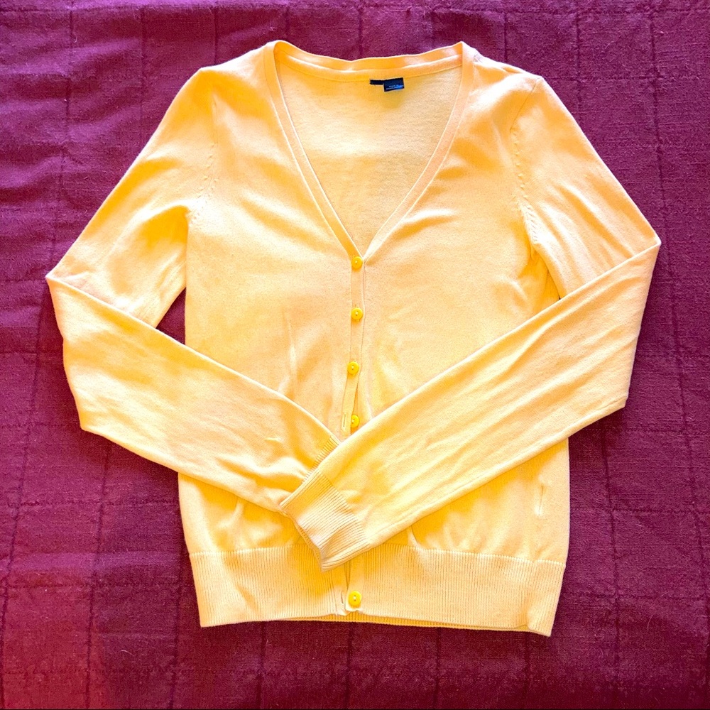 Sunshine Yellow Cardigan
